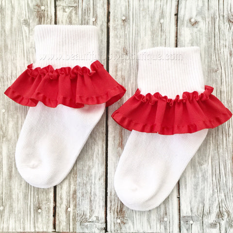 big ruffle socks for babies