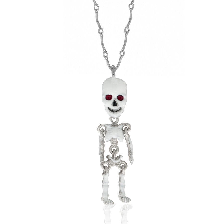 skeleton necklace