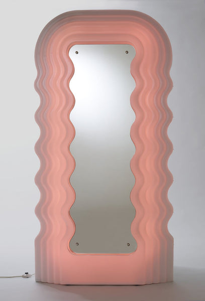 ultranfragola mirror curvy pink light danish pastel mirror