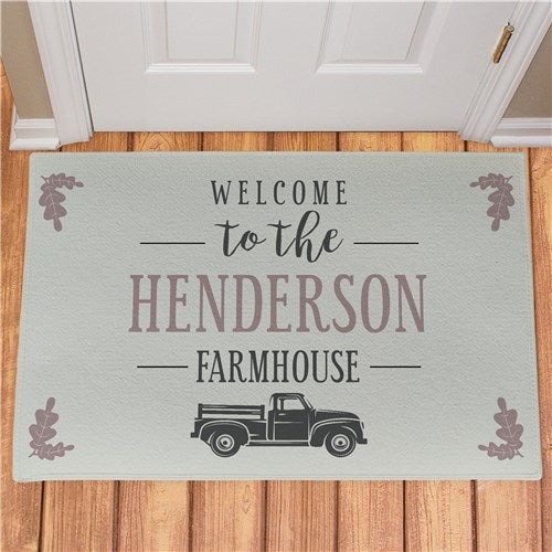 Personalized Noel Welcome Doormat-Winter Doormat-Faux Wood Doormat-Rus –  Lubellas