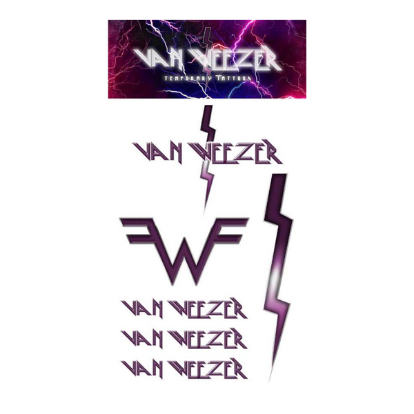 Van Weezer Temporary Tattoo