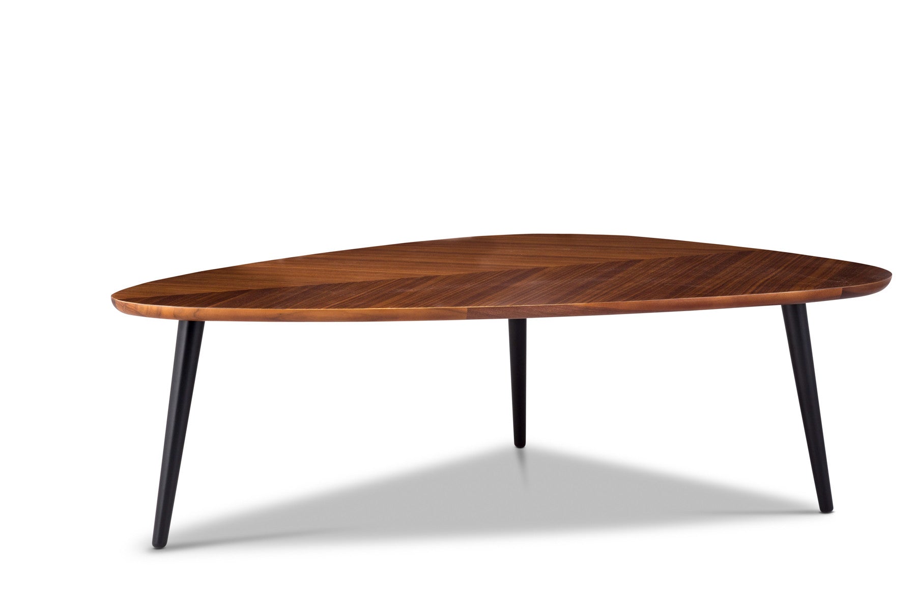 Coffee Leaf Table  Walnut Modern Scandinavian Coffee Table – jovili