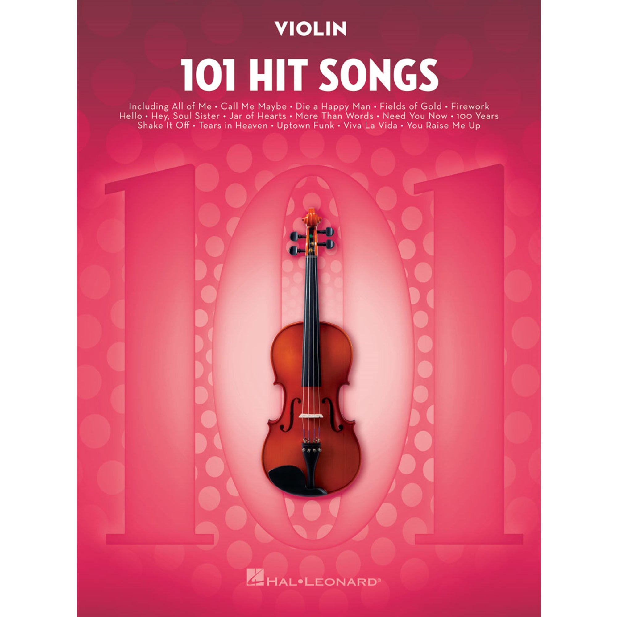 HAL LEONARD HL00197188 101 Hit Songs for Violin - Ray's Midbell Music