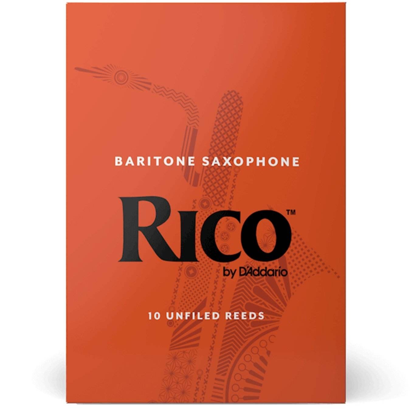 RICO RLA1025 #2.5 Bari Sax Reeds, Box of 10