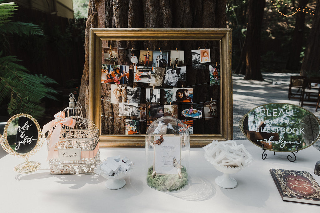 rustic boho wedding details