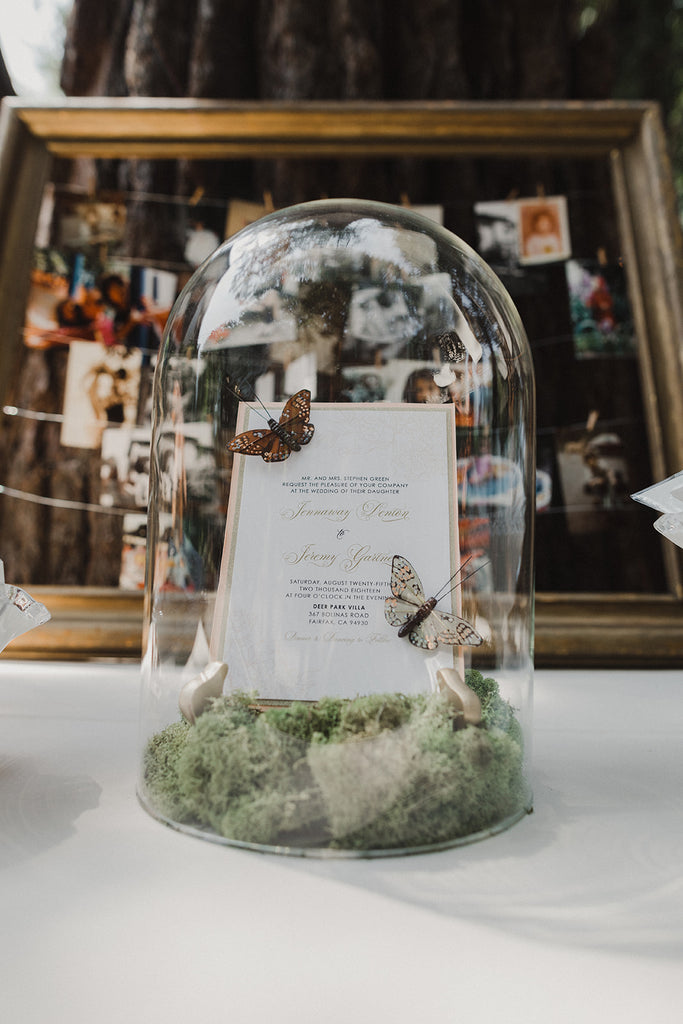 rustic eclectic wedding details