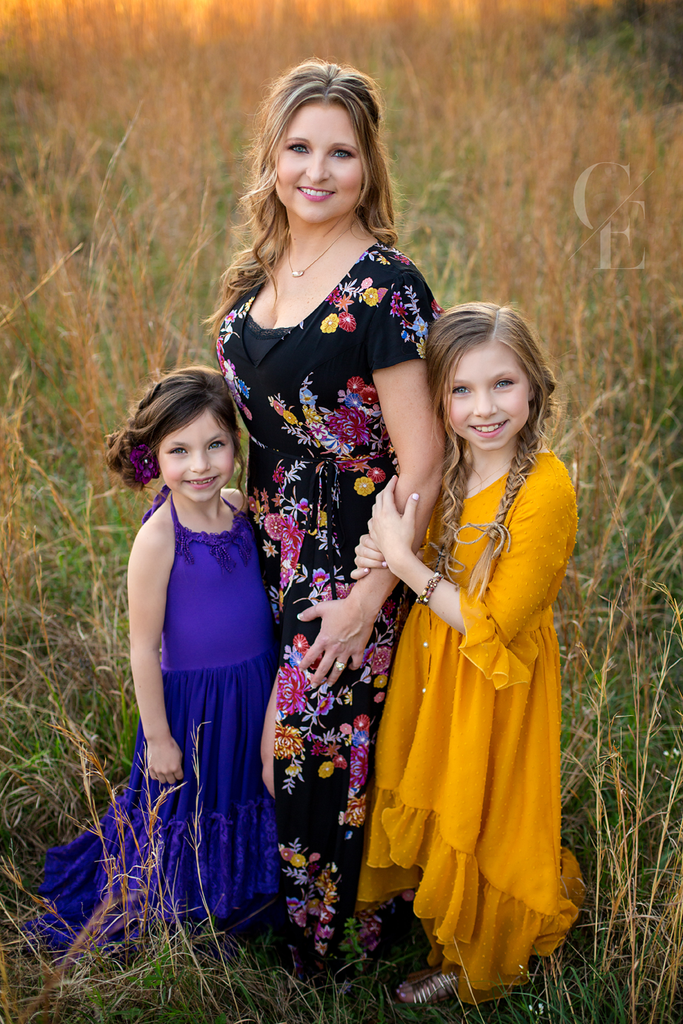 bohemian mommy and me photoshoot photography idea - Belle & Kai