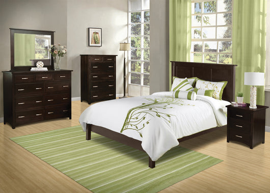 Mission Style Bedroom Set From Harvest Home Interiors Amish Furniture