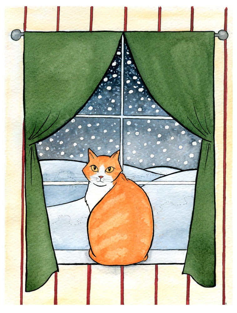 Winter Cat