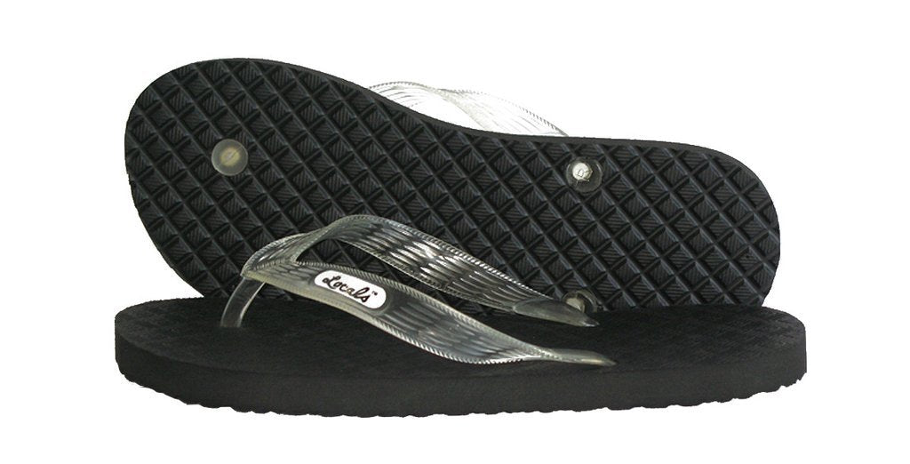 Locals Flip Flop Rubber Slippers with Black - Aloha Media & Magazine  Shipping