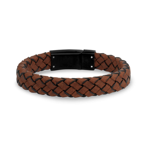 Tan Leather Bracelet | 12MM