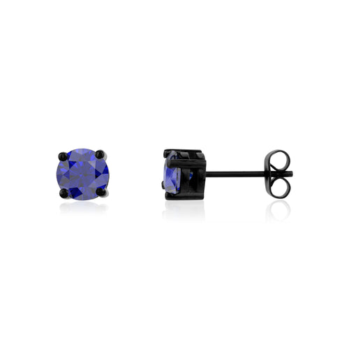 蓝宝石耳钉 | 6.5MM