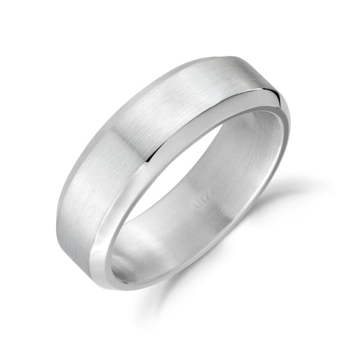 Beveled Edge Band | 6.5MM