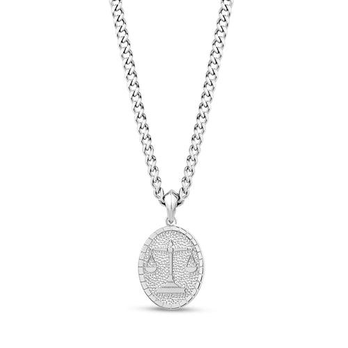 Pendentif ovale du zodiaque