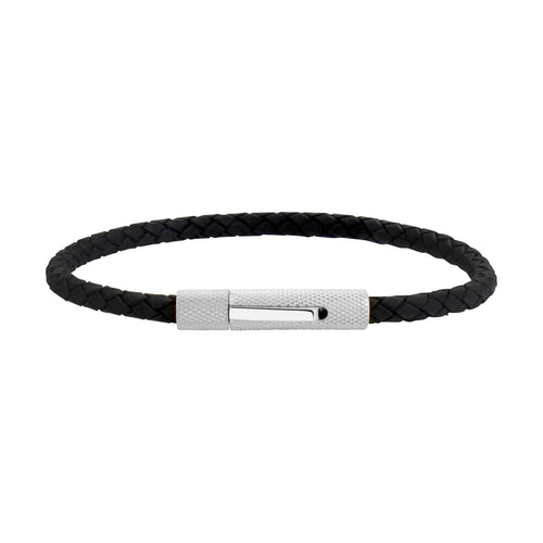 4mm Gedetailleerde Leren Armband