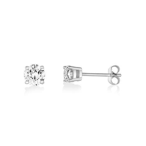 5mm Cubic Zircon Studs