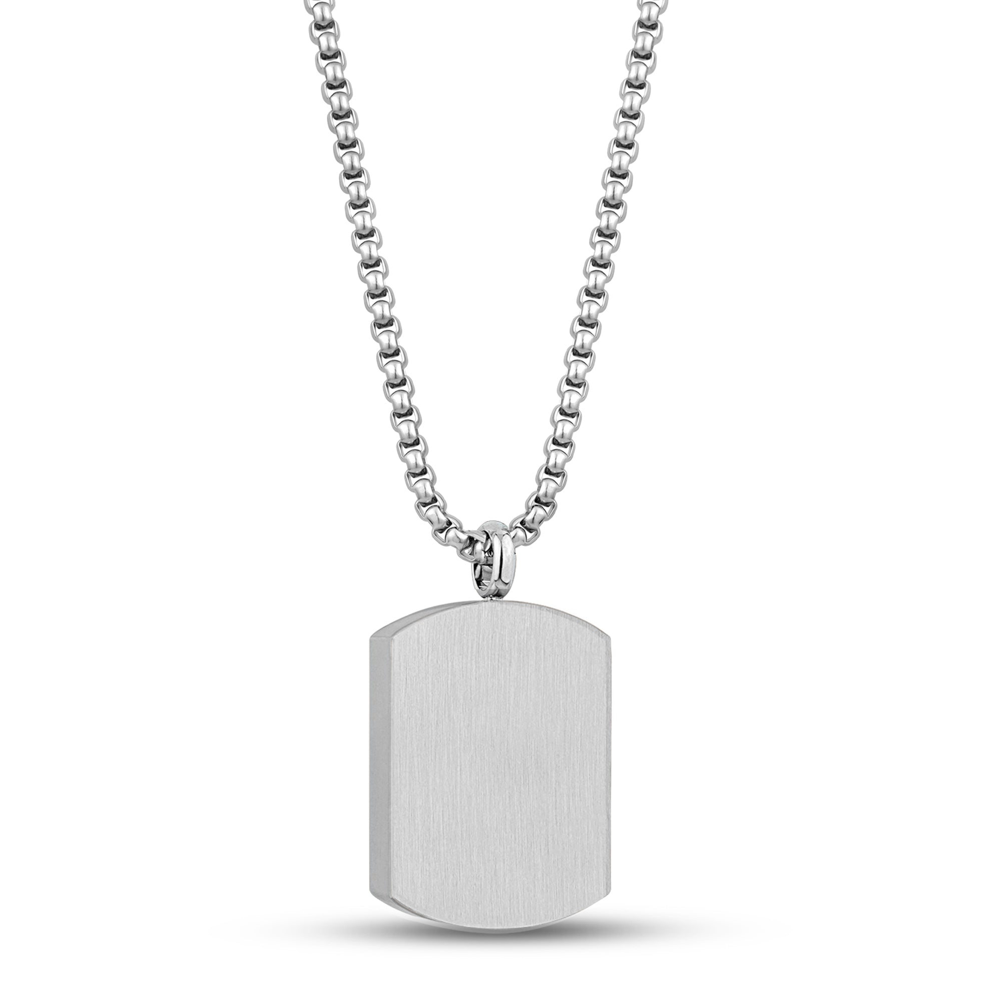 Personalized Silver Dog Tag - Create Yours Today