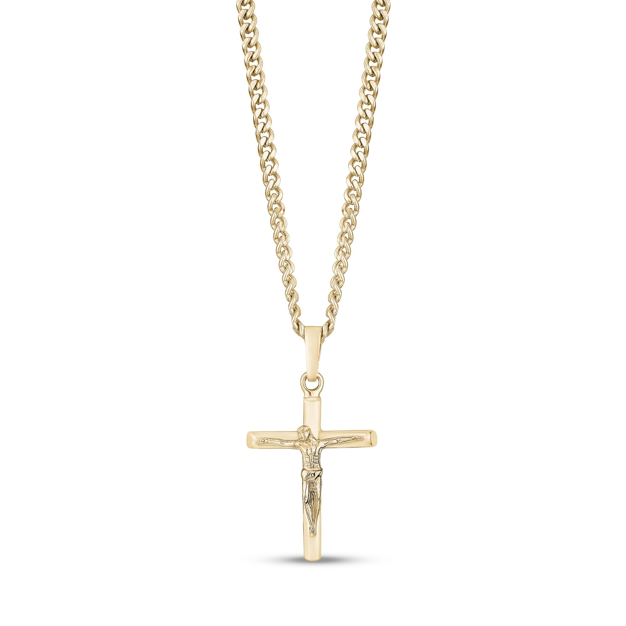 men pendant stainless steel crucifix cross pendant 2