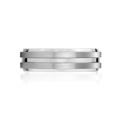 7mm Matte Steel Band