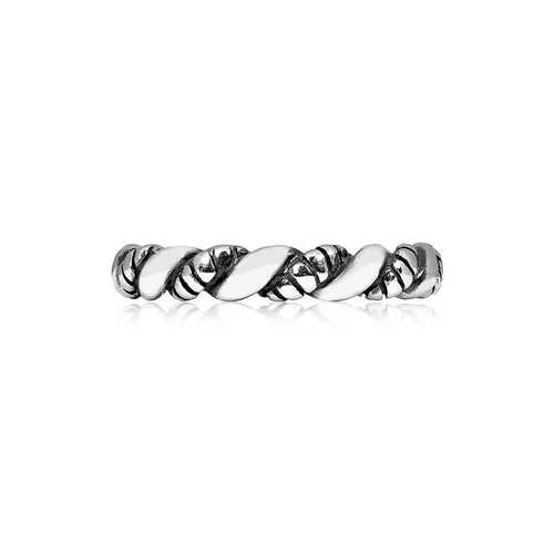 Twisted Cable Ring