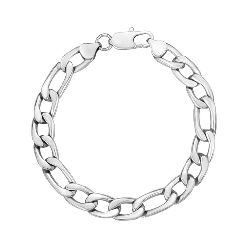 Bracelete Figaro Link de 10mm