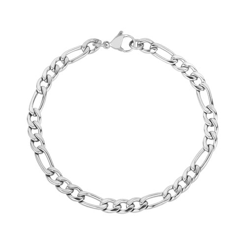 Bracelete Figaro Link de 5mm