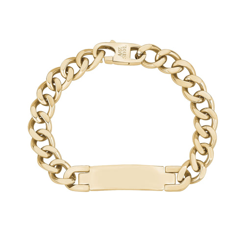 9.5mm Cuban Link ID Bracelet