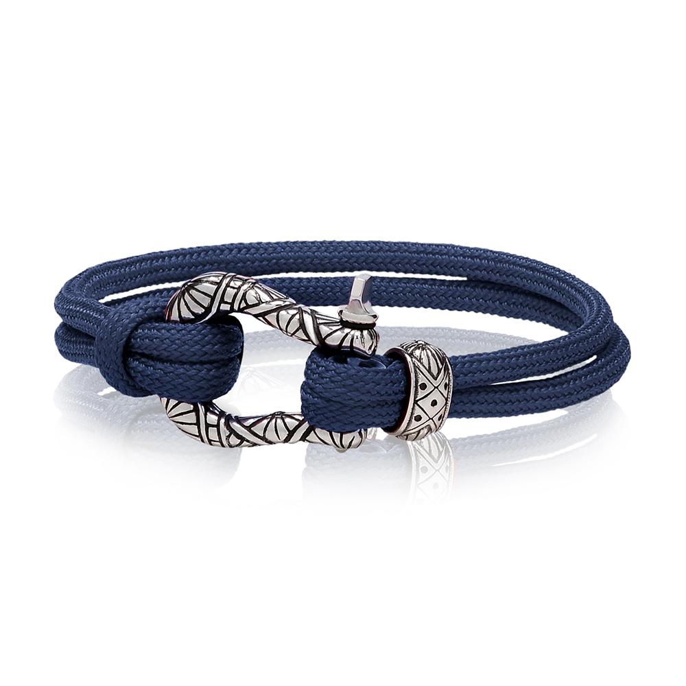 Stainless Steel Ship Rope U Clasp Bracelet for Men – The Steel Shop