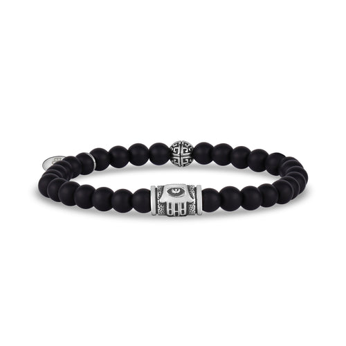 6mm Hamsa rekbare kraal armband