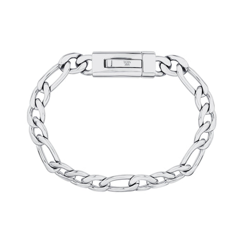 Bracelete Figaro Link de 9mm