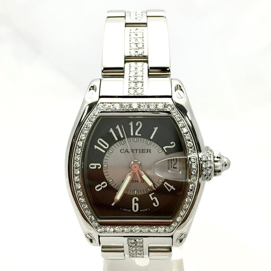 cartier roadster 2510 diamond