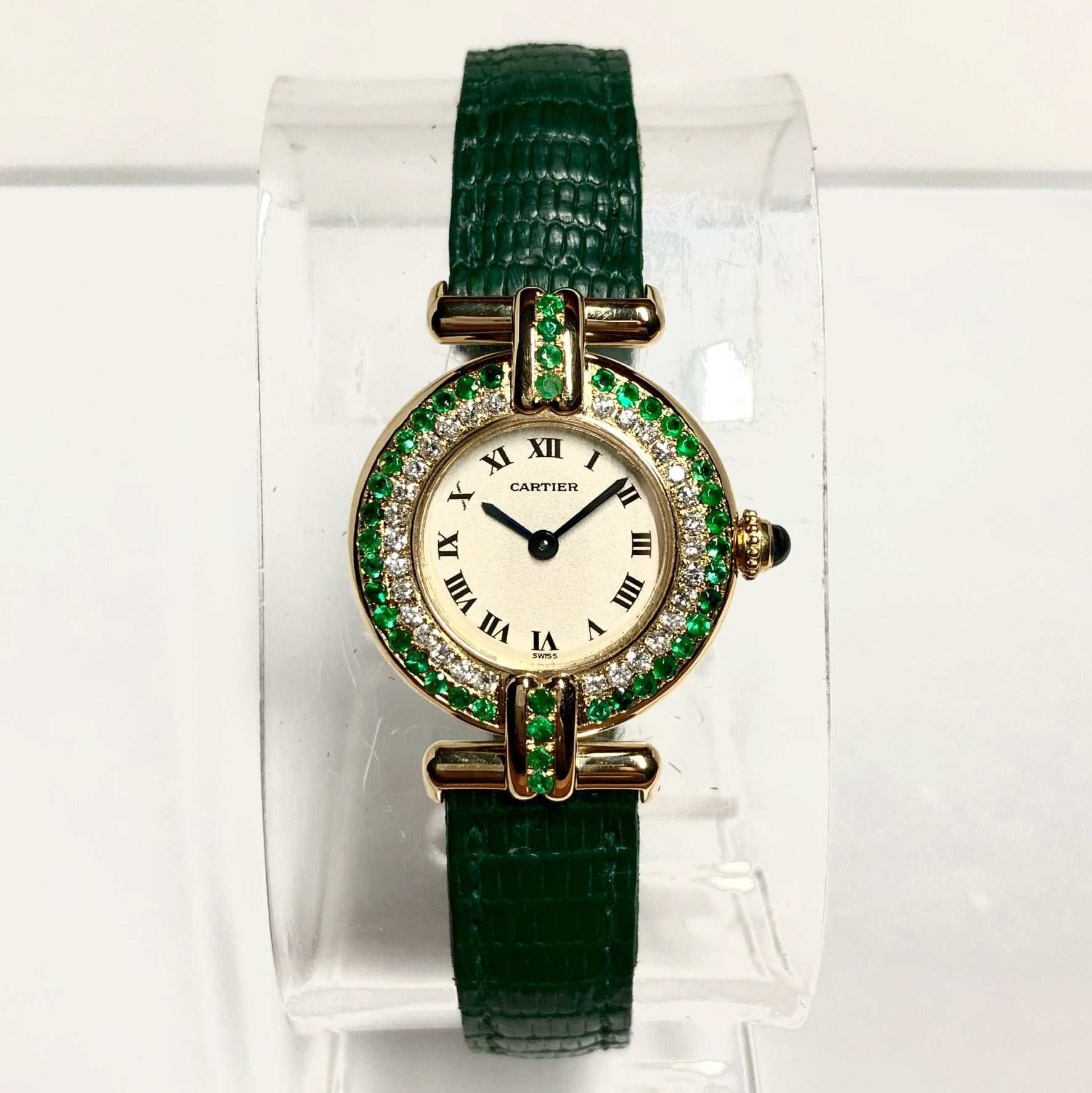 Cartier Must De Colisee 18k Gold Watch Auction