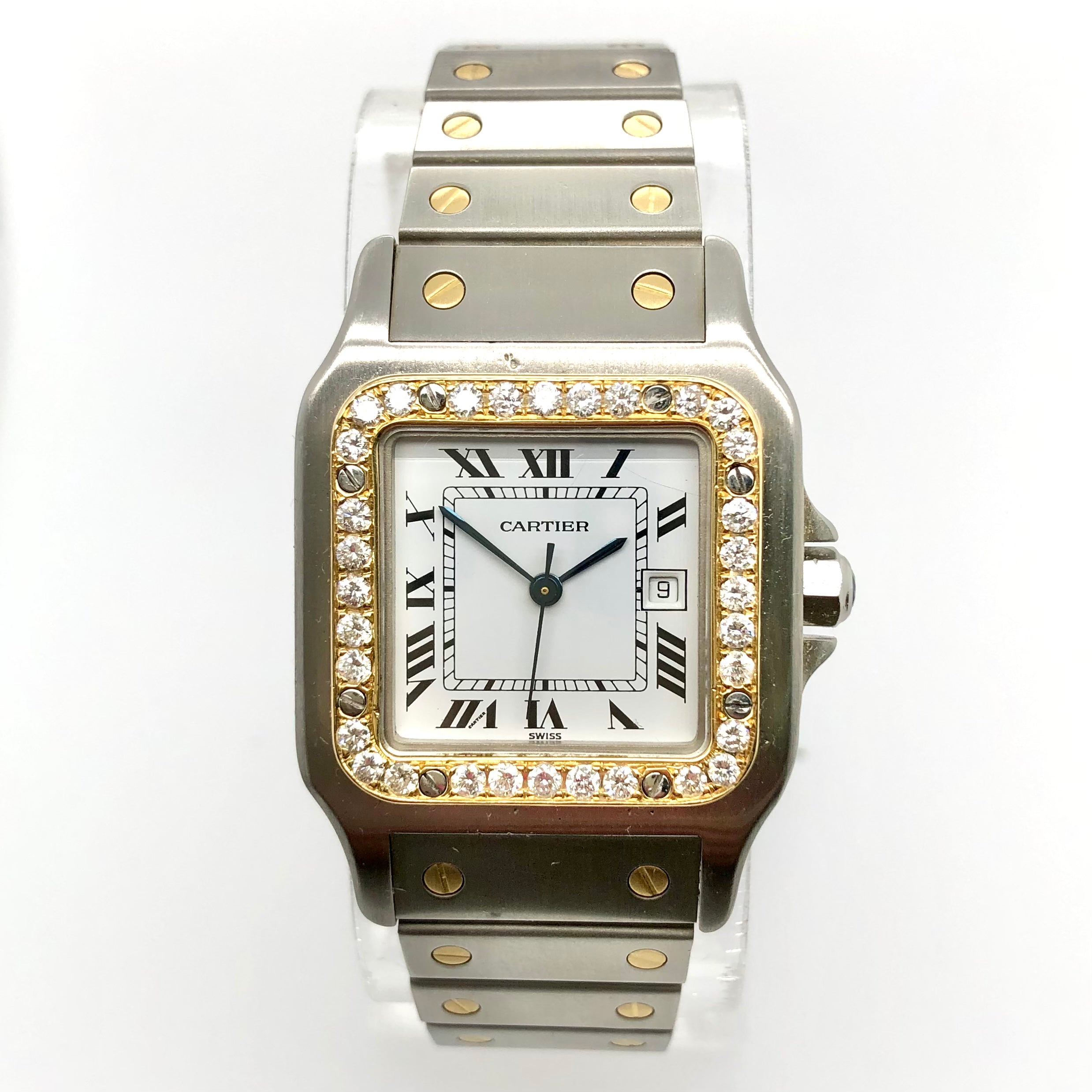 cartier santos galbee 29mm automatic