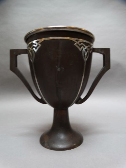 Heintz Sterling on Bronze Trophy c. 1918
