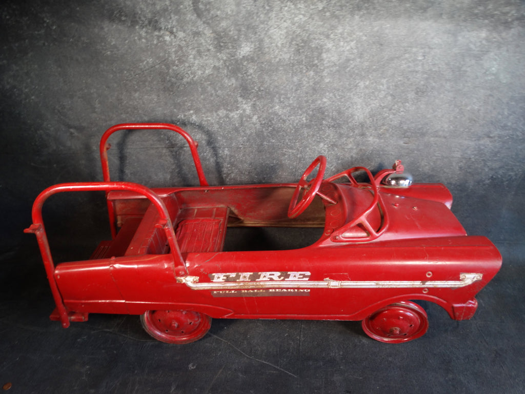 plastic pedal fire truck