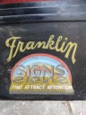 Vintage Sign Doors, 1930 Franklin