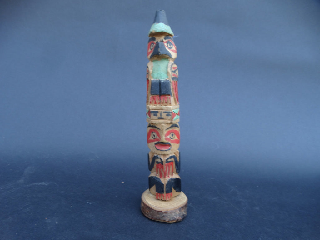 Native American Northern Coastal Totem Pole circa 1950 – Early ...