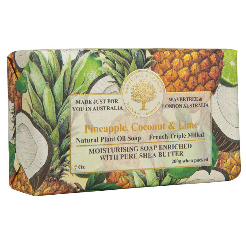 Pineapple, Coconut and Lime Soap Bars (7 Oz Bars)