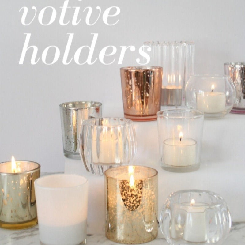 votives for wedding reception