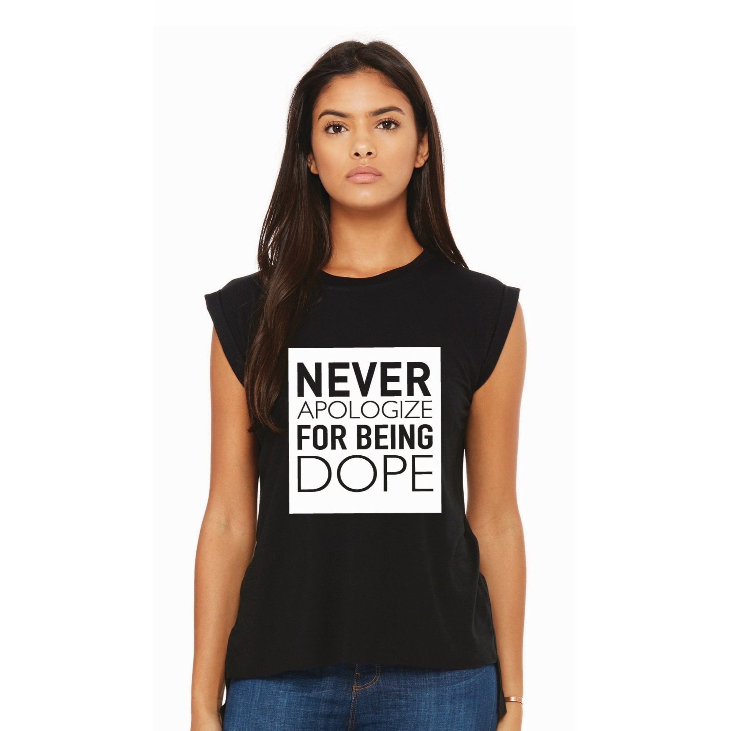 Never Apologize Womens Tee – Hella Bay Clothing