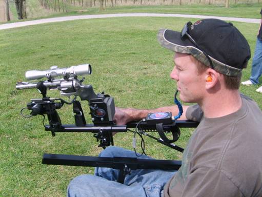 Powershooter Powered Gun Mount Pkg for C1-C5 Quadriplegics – Inclusive Inc