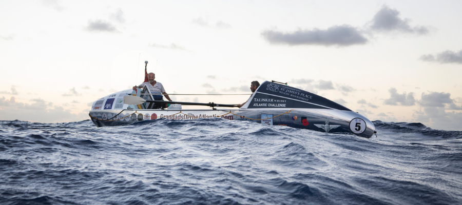 Ocean rowing boat