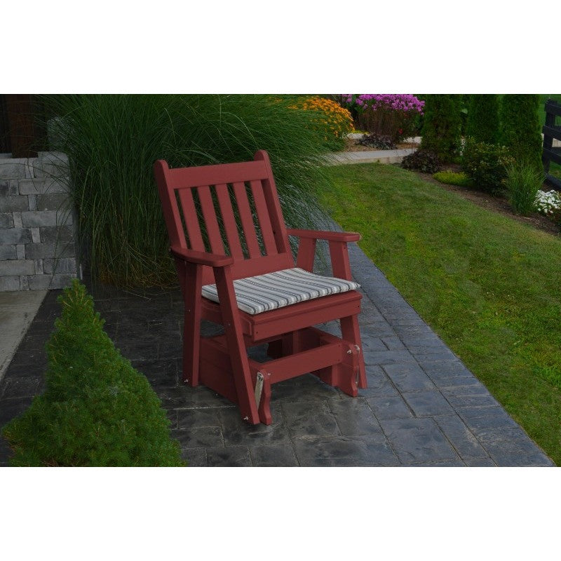 New Outdoor Gliding Chair Hdpe Poly Deck Porch Rocker Sale Yardepic