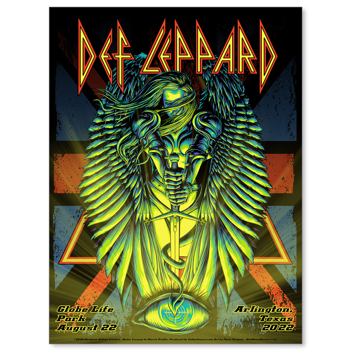 Def Leppard Arlington August 22, 2022 The Stadium Tour
