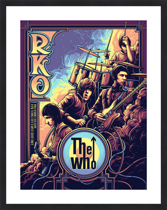 The Who New York City 1967 by Dan Mumford (Main Edition) — Iconic by ...