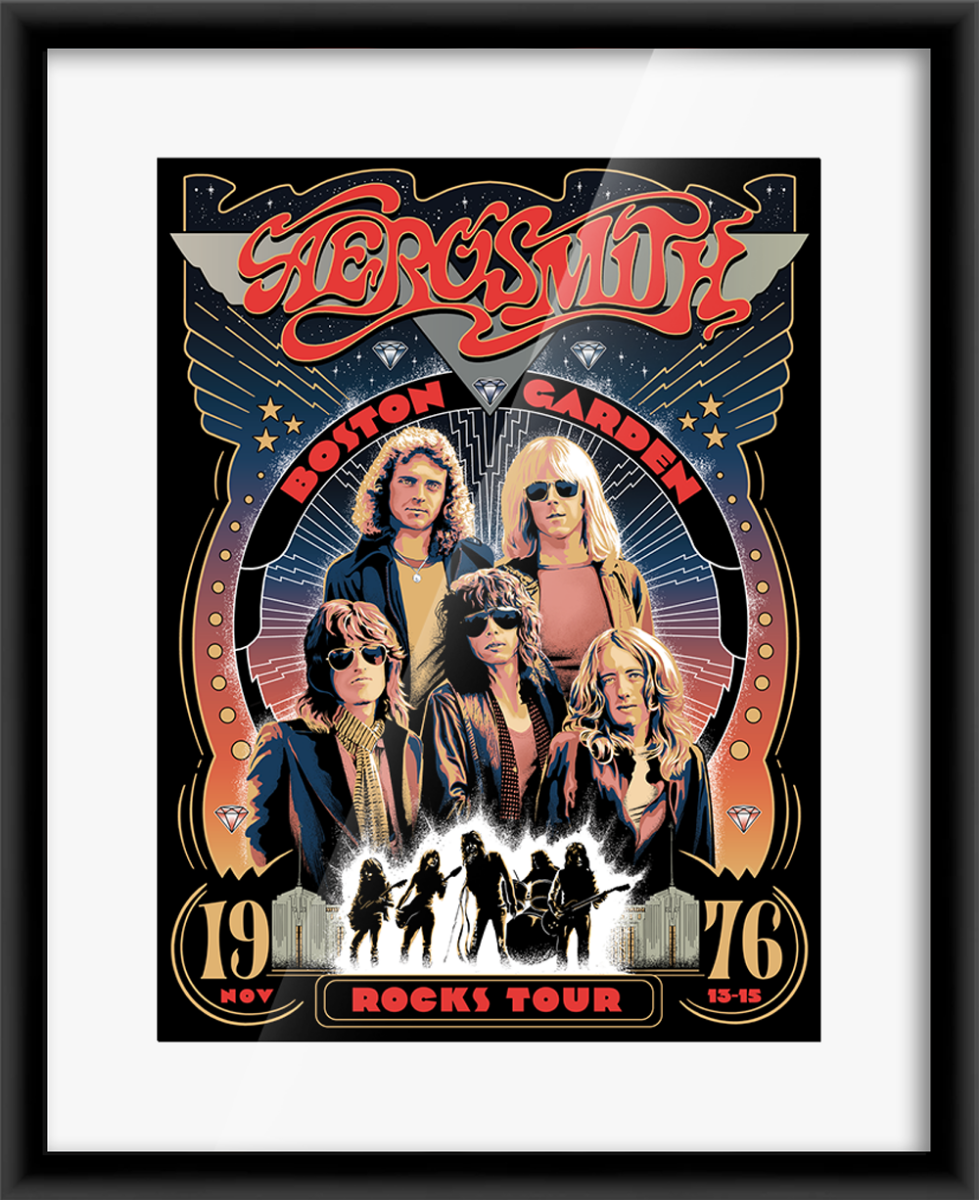 who did aerosmith tour with in 1976