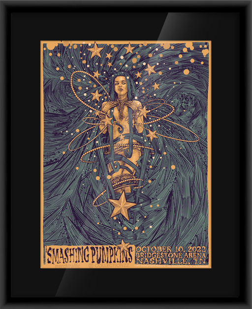 The Smashing Pumpkins Nashville October 10, 2022 Print — Iconic by  Collectionzz