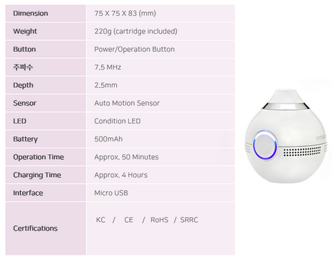 INNOLiF HIFU Device Product Specification