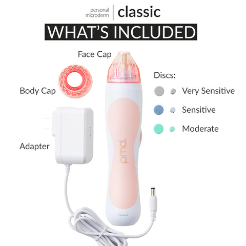 What's included - PMD Beauty MICRODERM Classic