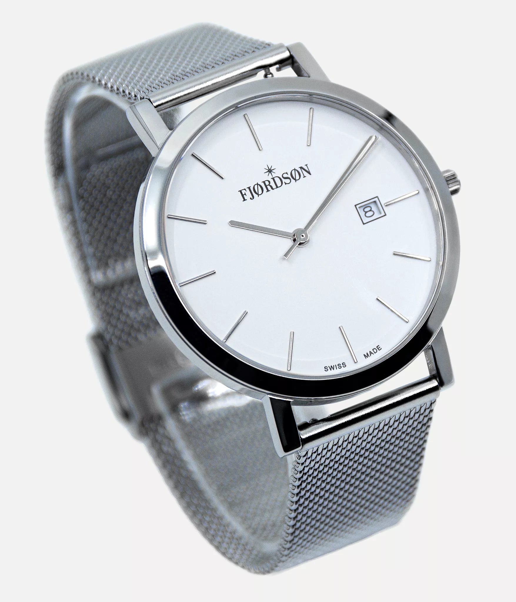 Women's Mesh Strap Watch - A New Day™ Gray